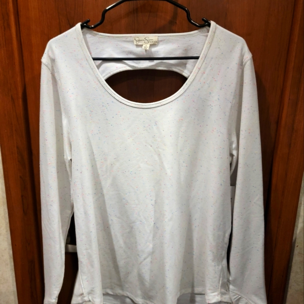 Jessica Simpson Long Sleeve Top NWT Sz 1X